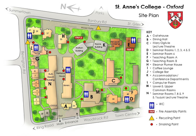 St Anne's college
