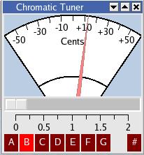 Chromatic tuner